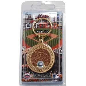  MLB New York Mets Citi Field Bronze Infield Dirt Keychain 