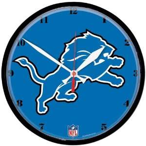  BSS   Detroit Lions NFL Round Wall Clock 