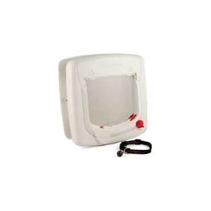  PetSafe 400US Staywell Cat Flap Magnetic White 4Way Lock 