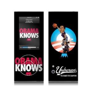   Nano  5th Gen  Undrcrwn  Obama Knows Skin  Players & Accessories