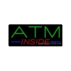  ATM Inside Outdoor LED Sign 13 x 32