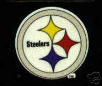 Pittsburgh Steelers 3 inch Logo Iron On Patch   Warehoused Unused