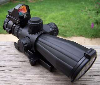 RRAGES Exlusive SRT 3 9 Scope, Laser and Red Dot Combo  