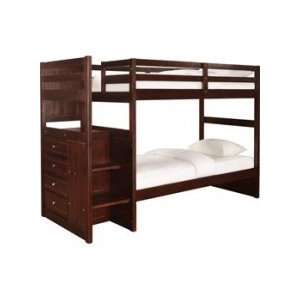  Chest End Step Twin/Twin Bunk Bed