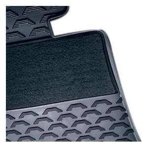   Convertible All Weather Rear Rubber Floor Mats(2008  Current)  Black