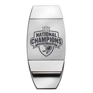   National Champions Two Tone Trillium Money Clip 