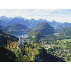  Neuschwanstein and Hohenschwangau Castles, Alpsee and 