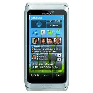 Nokia E7 Series 3G 16GB GSM Smart Cell Phone Unlocked Silver 