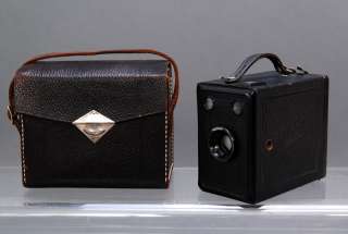 antike Kamera Balda Poka I um 1930 inkl. Lederbox  