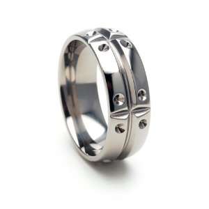   Matrix Titanium Ring, Free Sizing Band 4 17 Rumors Jewelry Company