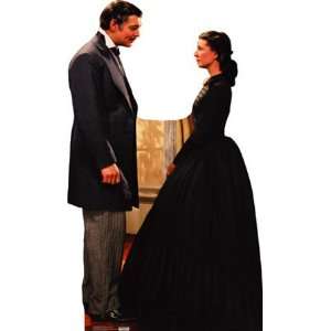  Rhett Butler And Scarlett OHara , 44x73