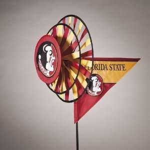   State Seminoles Yard Decoration  Windmill Spinner