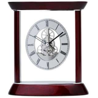  High Gloss Wooden Moving Gear Clock