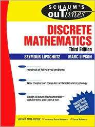 Schaums Outline of Discrete Mathematics, (0071470387), Seymour 