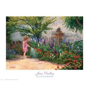  Little Gardener, The by June Dudley 26.00X18.00. Art 