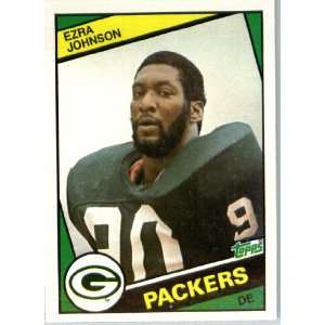  1984 Topps # 270 Ezra Johnson Green Bay Packers Football 