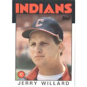  1986 Topps # 273 Jerry Willard Cleveland Indians Baseball 