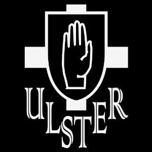  Ulster Sticker northern Ireland Celtic Belfast Scots decal 
