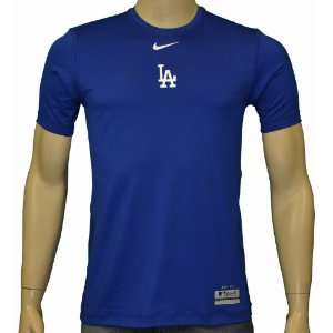 Los Angeles Dodgers Authentic Pro Core Short Sleeve Top By Nike 