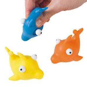  Silly Pop Out Eye Dolphins (1 dz) Toys & Games