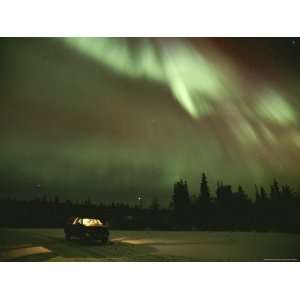  Brilliant Display of Aurorae over the Yukon Territory 