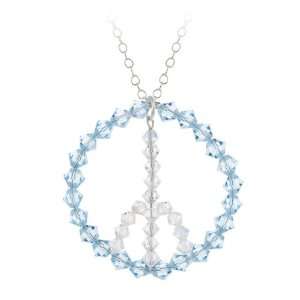   with Aurore Boreale Peace Sign Center with Rolo Chain, 18 Jewelry