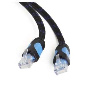Aurum Cables   Cat5e Network Ethernet Cable   Blue/Blue Braided   35 