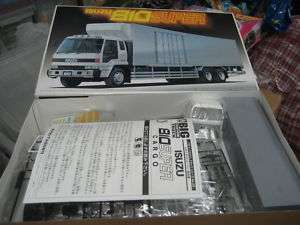Isuzu 810 fridge truck 1/32 model kit Aoshima  