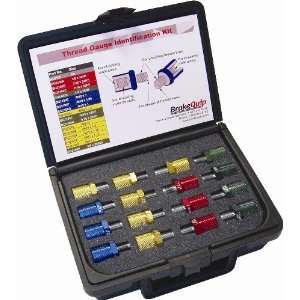  BrakeQuip Automotive Thread Gauge Kit 