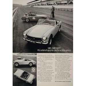   Sports Race Car Racing Track   Original Print Ad