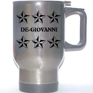     DE GIOVANNI Stainless Steel Mug (black design) 
