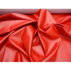  Red Clothing / Upholstery PVC Vinyl Fabric Per Yard Arts 