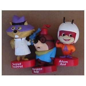 Morocco Mole, Secret Squirral, & Atom Ant Set Of (3) Pvc Figures From 