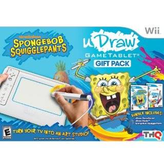 uDraw Game Tablet with SpongeBob Squigglepants and Studio Bundle 