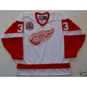  Kris Draper 2002 Stanley Cup Jersey Detroit Red Wings 