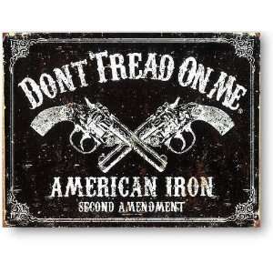  American Iron Tin Sign 
