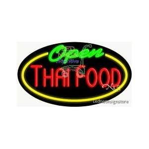  Thai Food Open Neon Sign