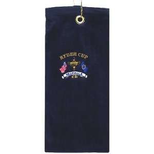  2008 Ryder Cup Devant Embroidered Tri Fold Towel Sports 