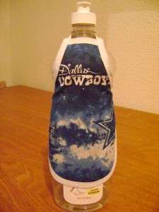 NFL DALLAS COWBOYS Dish Soap Bottle Apron  