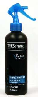   features tresemme smooth frizz fighting hair spray gel professional