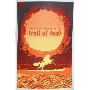    Trail Of The Dead Dallas Concert Poster TODD SLATER