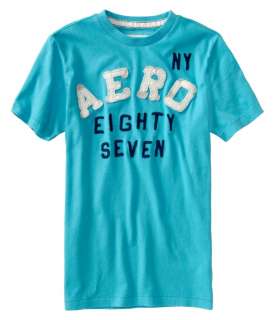 Aeropostale mens embroidered NY AERO t Shirt  