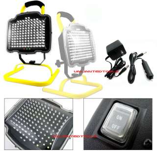 130 LED RECHARGEABLE CORDLESS WORK LIGHT BRIGHT NEW  
