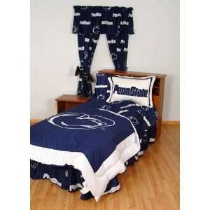  Penn State University Bedding Comforter & Sham Set