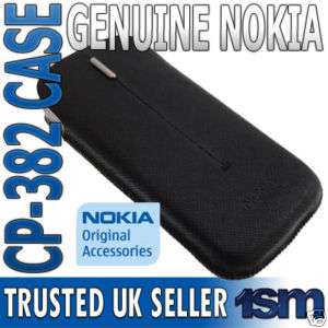 GENUINE NOKIA CP382 LEATHER CASE COVER POUCH FOR N97 UK  