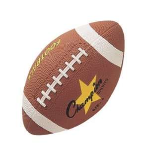  Pee Wee Size Rubber Football   10 per case Toys & Games