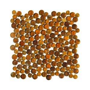 Avons series round glass mosaic color Findhorn   1 sheet is equal to 0 