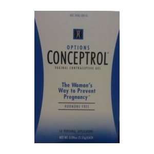 Options Conceptrol Contraceptive Gel W/10 Appls 12/09 10 ct (Quantity 