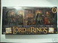   Battle Set Lord of the Rings Haldir Legolas Gimli Aragorn Theodin