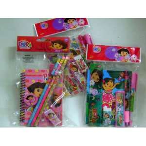  Super Cute Dora Stationery Set 3 Pack